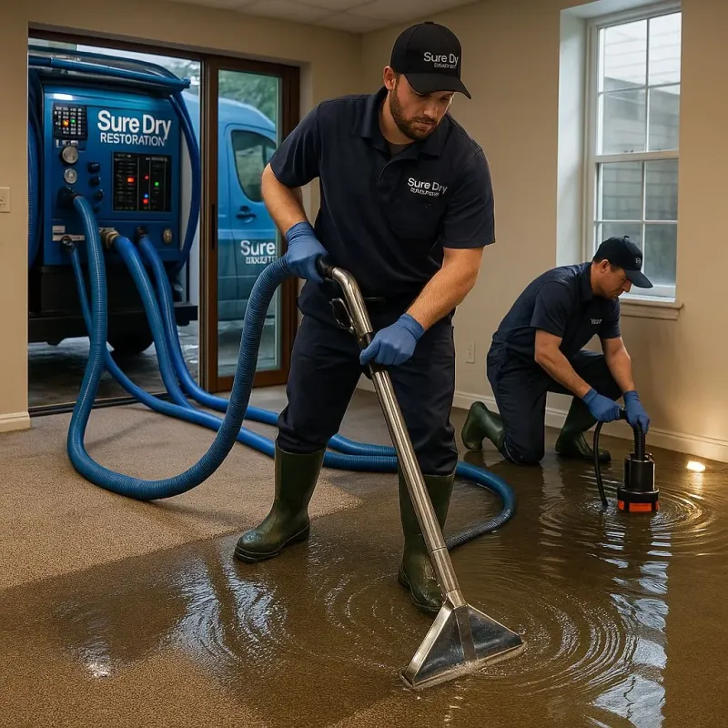 Water Extraction and Removal process in Fort Meade, MD